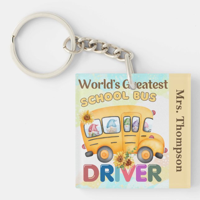 Meilleur conducteur de bus scolaire au monde perso (Devant)