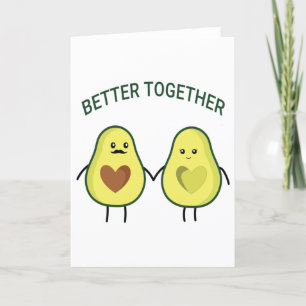 Meilleur Couple Amoureux Ensemble Valentines Carte