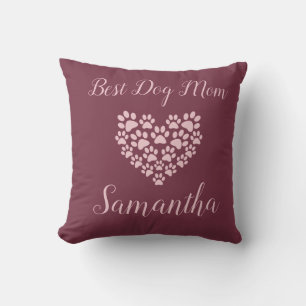 Meilleur Coussin Personnalisé Maman de Chien Marro