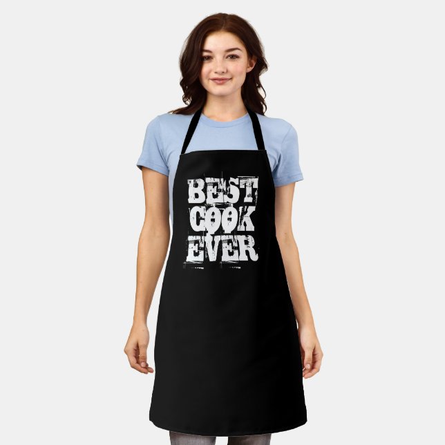 Meilleur Cuisinier jamais Tablier Rustique (Porté)