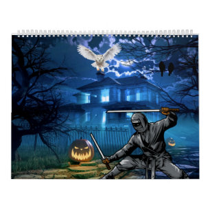 Meilleur design de calendrier pour halloween et oc