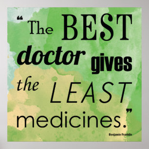 Meilleur docteur Quote Series Poster de Benjamin