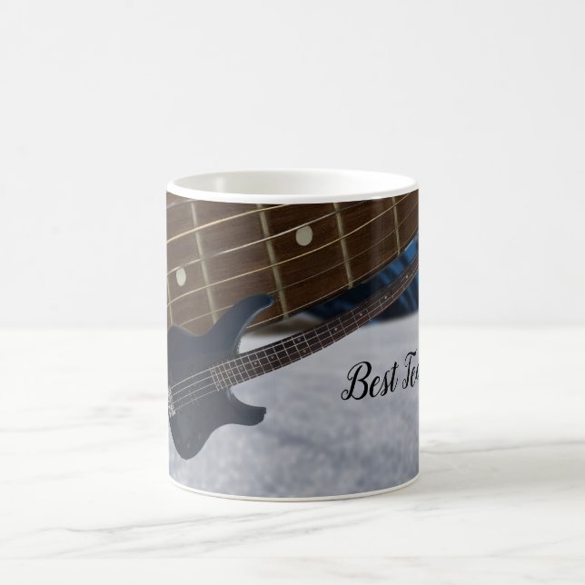 Meilleur enseignant guitare café Mug (Centre)