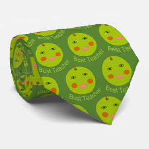 Meilleur enseignant Happy Apple Cravate