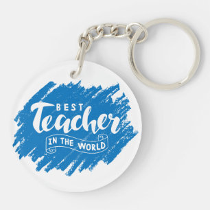 Meilleur enseignant jamais cadeau Porte - clé acry