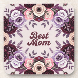 Meilleur ensemble de Dessous de verre de lavande b