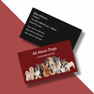 Meilleur entraîneur de chiens Nouveaux Cartes de v