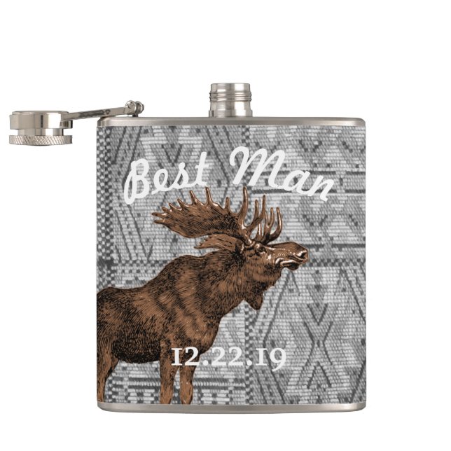 Meilleur Flacon d'homme Vintage Moose (Ouvert)