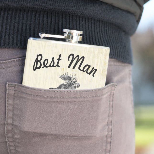 Meilleur Flacon d'homme Vintage Moose (En situation)