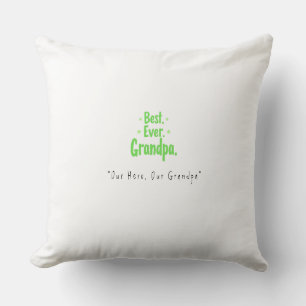 Meilleur Grand-Père Coussin - Cadeau de coeur pour