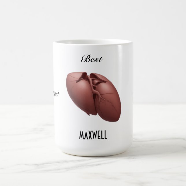 Meilleur Hepatologue jamais Mug (Centre)