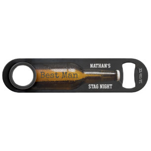 Meilleur homme de la nuit Keepsaké Bière Bouteille