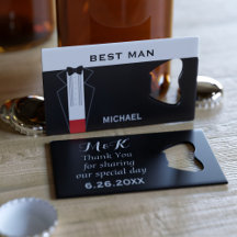 Meilleur Homme noir Tuxedo Carte de crédit Ouvertu