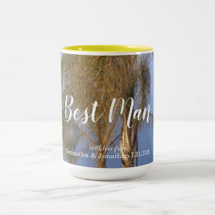 Meilleur Homme Palmiers Mugs Personnalisés