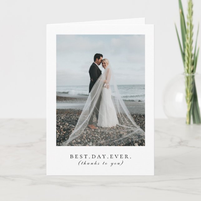 Meilleur Jour jamais Mariage de tournesol Merci ph (Devant)