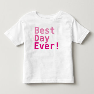Meilleur Jour Jamais ! T-shirt en jersey fin pour 