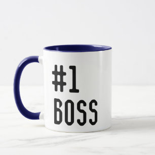 meilleur numéro un patron mug cadeau personnalis