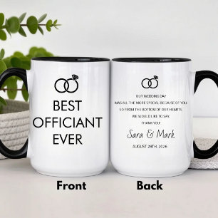Meilleur Officier Personnalisé Jamais Mug pour Mar