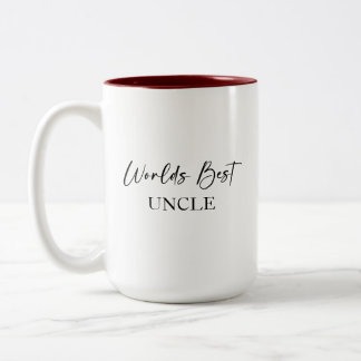 Meilleur oncle du monde et la Mug personnalisée la