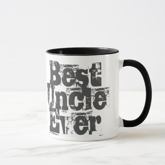 Meilleur Oncle Jamais - Mug de café à deux tons (Droite)