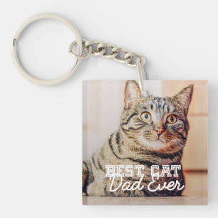 Meilleur Papa Chat du Monde Photo de Chien Personn