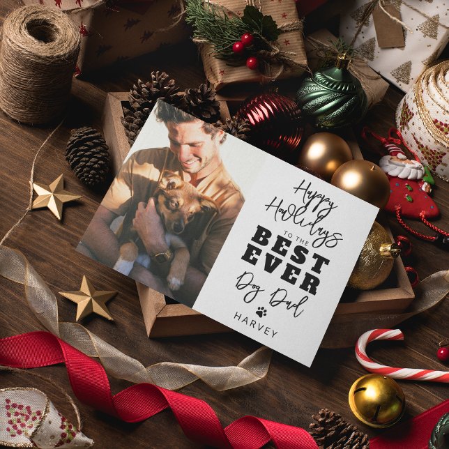 Meilleur papa chien de tous les temps | Carte de v (Créateur téléchargé)