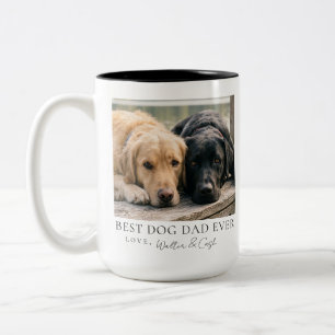 Meilleur Papa Chien Ever Photo Mug pour Animal de 