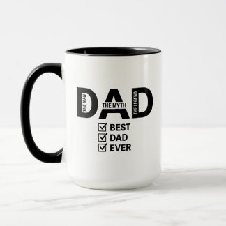 Meilleur Papa de Tous les Temps Mug à Café Drôle p