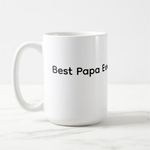 Meilleur Papa de tous les temps Mug de la fête des