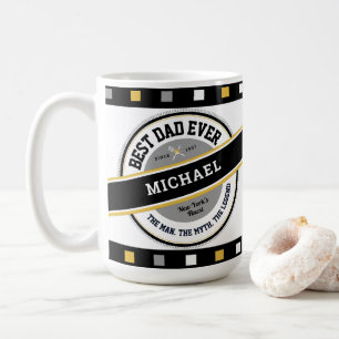 Meilleur Papa De Tous Les Temps Mug Personnalisé p