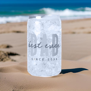 Meilleur Papa depuis 20XX Moderne Simple Preppy