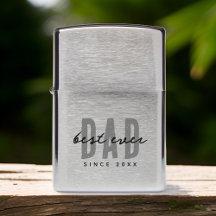 Meilleur Papa depuis 20XX Moderne Simple Preppy