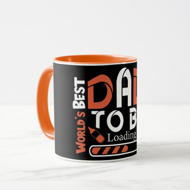 Meilleur papa du monde à être une tasse de café (Devant gauche)