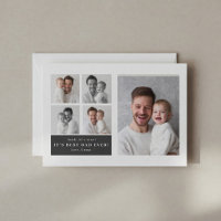 Meilleur Papa du Monde Carte Photo Personnalisée |