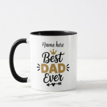 Meilleur Papa du Monde Mug à Café pour la Fête des