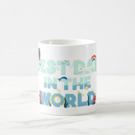 Meilleur Papa du Monde Mug – Thème Voyage Mignon P