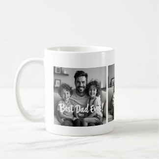 Meilleur Papa Ever – Mug Photo Personnalisé