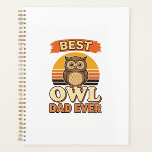 Meilleur Papa Hibou Jamais Design de Chemise de Gr
