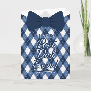 Meilleur papa jamais Fête des pères Carte de voeux