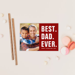 Meilleur. Papa. Jamais. Magnet Carte photo de la S
