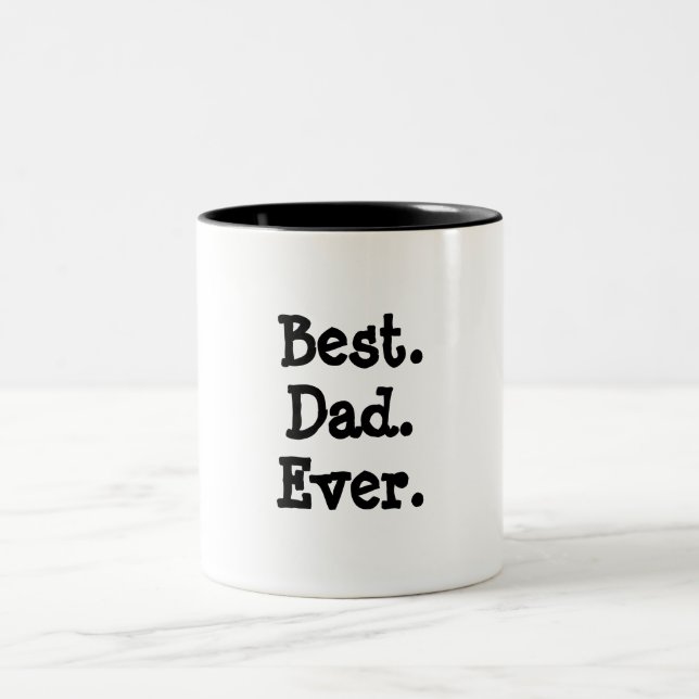 Meilleur papa jamais Mug (Centre)