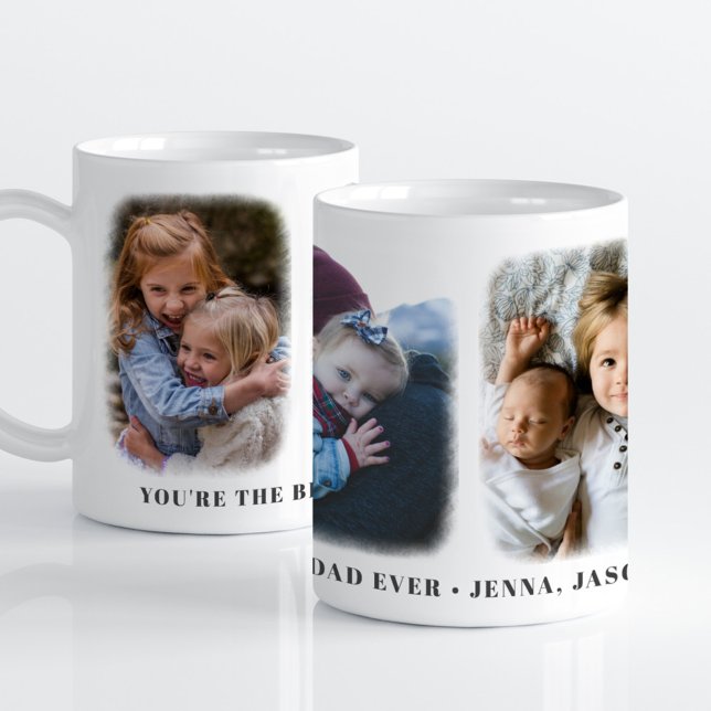 Meilleur Papa Jamais Personnalisé Mug Personnalisé (Créateur téléchargé)
