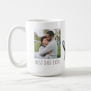 Meilleur Papa Jamais Photo Complète Café Mug Perso