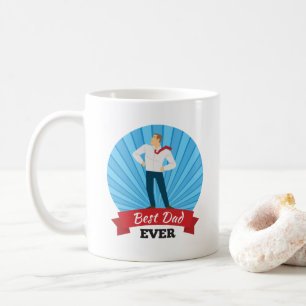 Meilleur papa Joyeux Fête des pères Café Mug