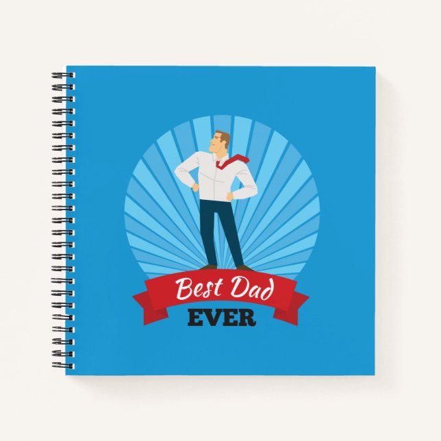 Meilleur papa Joyeux Fête des pères | CARNET (Devant)