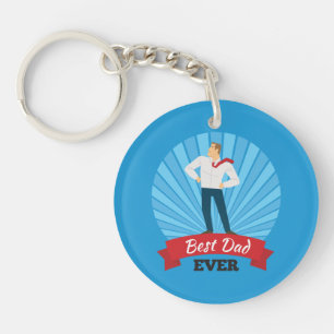 Meilleur papa Joyeux Fête des pères PORTE - CLÉ