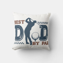 Meilleur Papa Par Coussin de Jet