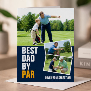 Meilleur Papa Par Golf Fête des Pères Personnalisé