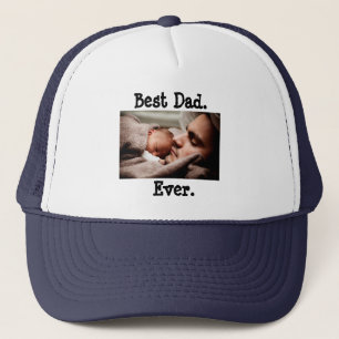 Meilleur papa personnalisé jamais, casquette de