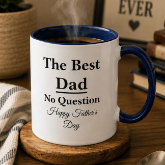 Meilleur Papa Sans Conteste Tasse de la Fête des P